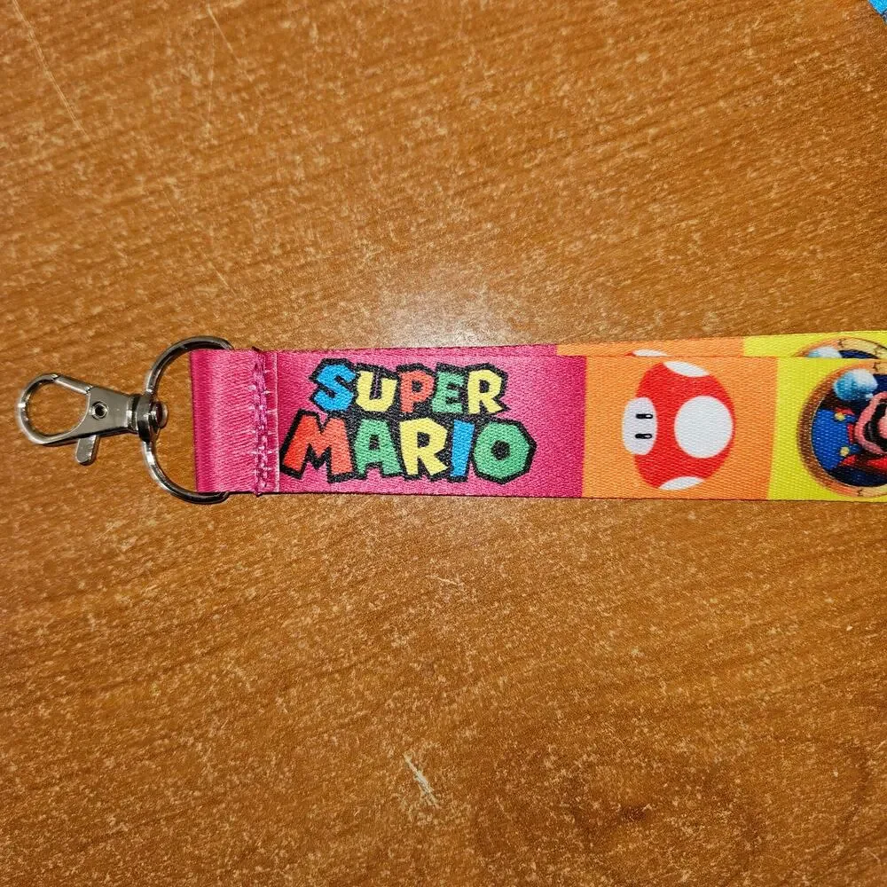 Super Mario Lanyard Power Up Your Daily Organization